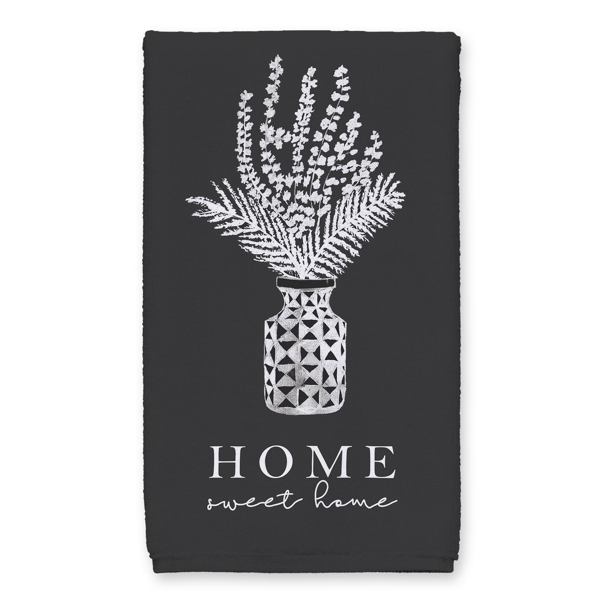 Monochromatic Marigold Tea Towel Set